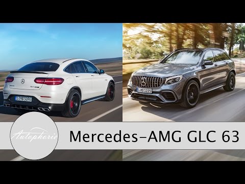 Weltpremiere Mercedes-AMG GLC 63 S 4MATIC+ / Mittelklasse-SUV mit V8-Biturbo - Autophorie