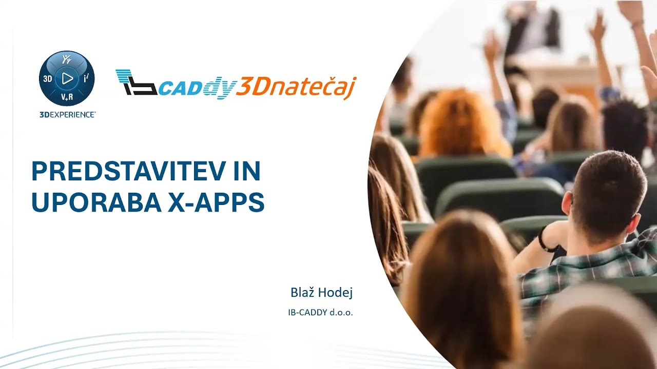 Delo z xApps aplikacijami | IB-CADDY 3D Natečaj