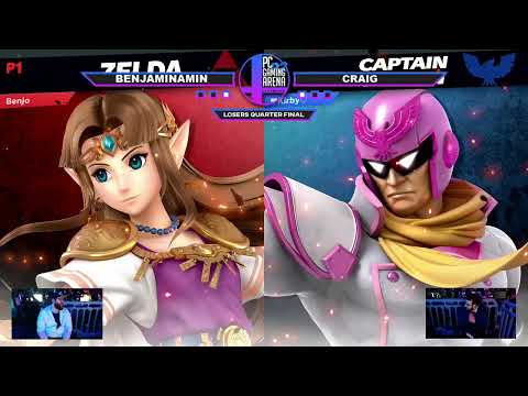 PCGA Ultimate Weekly #25 - Benjaminamin (Zelda) VS Craig (Captain Falcon) - Losers Quarter Final