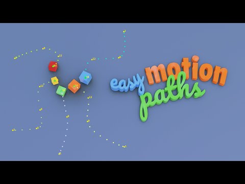 Easy Motion Paths (Blender add-on)