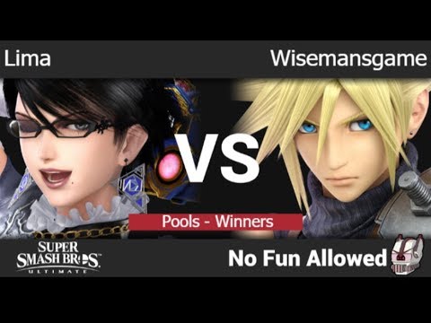 NFA 3 - Lima (Bayonetta) vs Wisemansgame (Cloud) Pools - Winners - SSBU