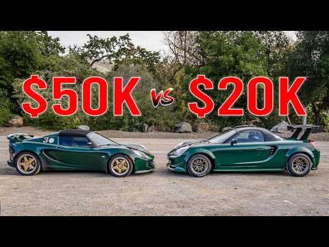 2001 Toyota MRS (2ZZ swap) vs 2006 Lotus Elise | High vs Low Budget Comparison