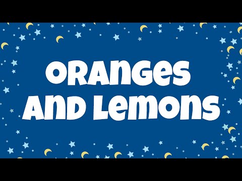 Oranges and Lemons Lyrics | Nursery Rhyme with Lyrics