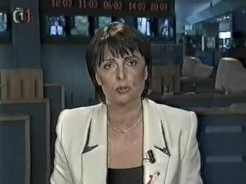 BOBOVIZE - Krize v ČT - 24. 12. 2000 - Zprávy s Bobošíkovou v zádech