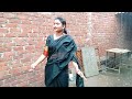 आज बहुत दिन बाद लिए बारिश के मजे Saree Bathing Vlo