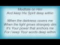 Fred Hammond - Keeping My Mind Lyrics - Elina Lafon Fred Hammond - Keeping My Mind Lyrics