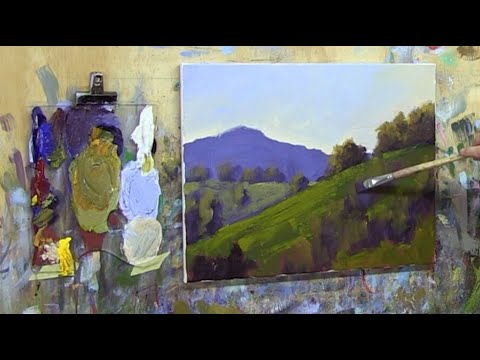 Learn To Paint TV E60 "Montville Views" Acrylic Painting For Beginners
