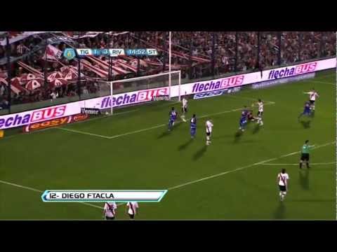 RIVER 3 TIGRE 2 -TORNEO INICIAL 2012- (19/08/2012) TODOS LOS GOLES