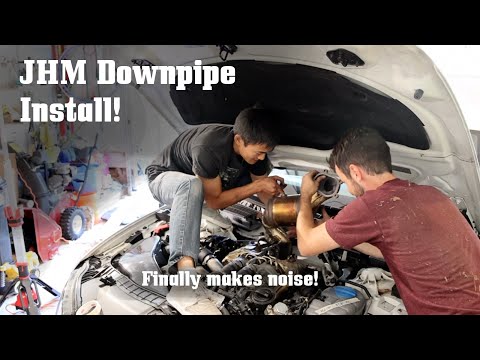 Installing JHM Downpipes on My C7 S6 - Finally LOUD!