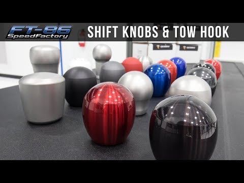 Raceseng Shift Knobs and Tow Hook - FT86SpeedFactory