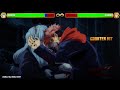 Itadori Yuji And Nanami Vs Mahito WITH HEALTHBARS Jujutsu Kaisen