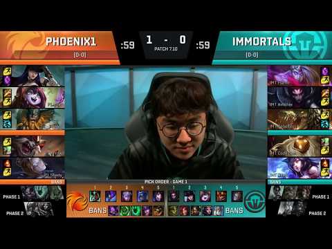 Immortals vs Phoenix1 (Game 2 Highlights W1D1)  NA LCS Summer Split 2017