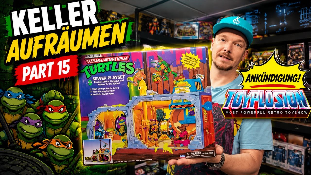 TOYPLOSION 2026 Ankündigung - Actionfiguren Sammlung im Keller | Part 15