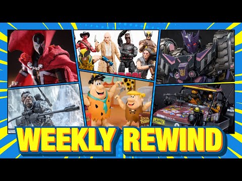 Weekly Rewind! Ep102: Marvel Legends Star Wars Transformers Spawn Acid Rain TMNT Odious More News!