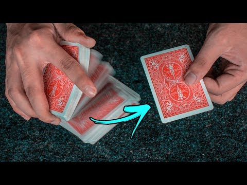 VISUAL Impromptu Card Catching Trick TUTORIAL | 2nd Version