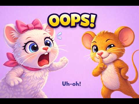 The Cat Followed the Mouse… Oops! 😲🐱🐭