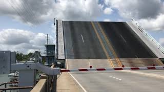 Drawbridge open