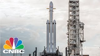 SpaceX Launches Its Falcon Heavy Rocket | CNBC