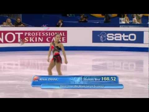 Nice 2012 ICE - LADIES FP -14/26- Kexin ZHANG - 31/03/2012