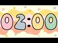 2 Minute Groovy Themed Timer