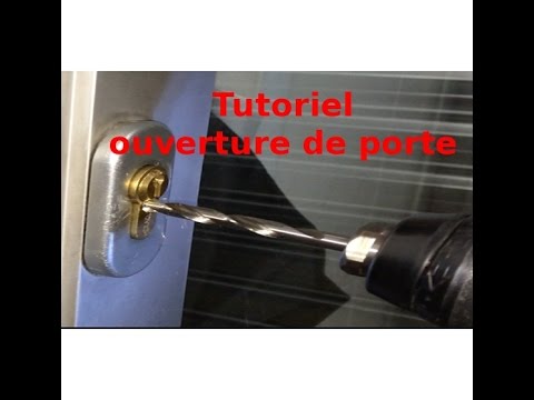 comment ouvrir une porte quand on a perdu la clef