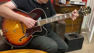 Video thumbnail for 1996 Epiphone Emperor Regent Archtop by P51gn