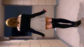 【絶対領域】太もも×ニーハイ×ミニスカートの最強コンボ【よそきわちゅーぶ,#Shorts】