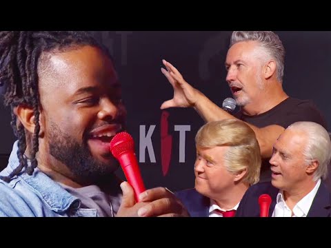 David Lucas and Harland Williams Battle AGAIN at Madison Square Garden Kill Tony w/ Trump & Biden