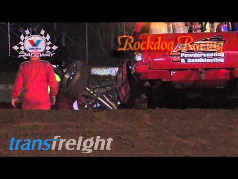 Kyle Caunt - Wingless Sprint Crash - Valvoline Raceway - Rockdog Racing Videos
