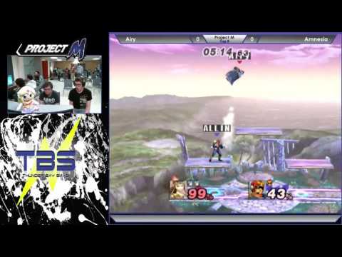 Project M Winners- Airy (Zelda) vs Amne (C.Falcon)- January Monthly