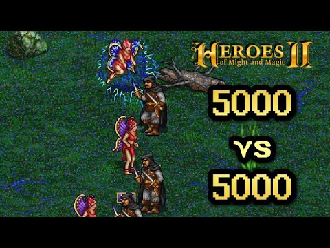 Heroes of Might & Magic 2: 5000 Sprites vs 5000 Rogues