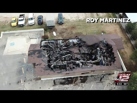 Customers forced to do business elsewhere after Natalia Post Office building catches fire