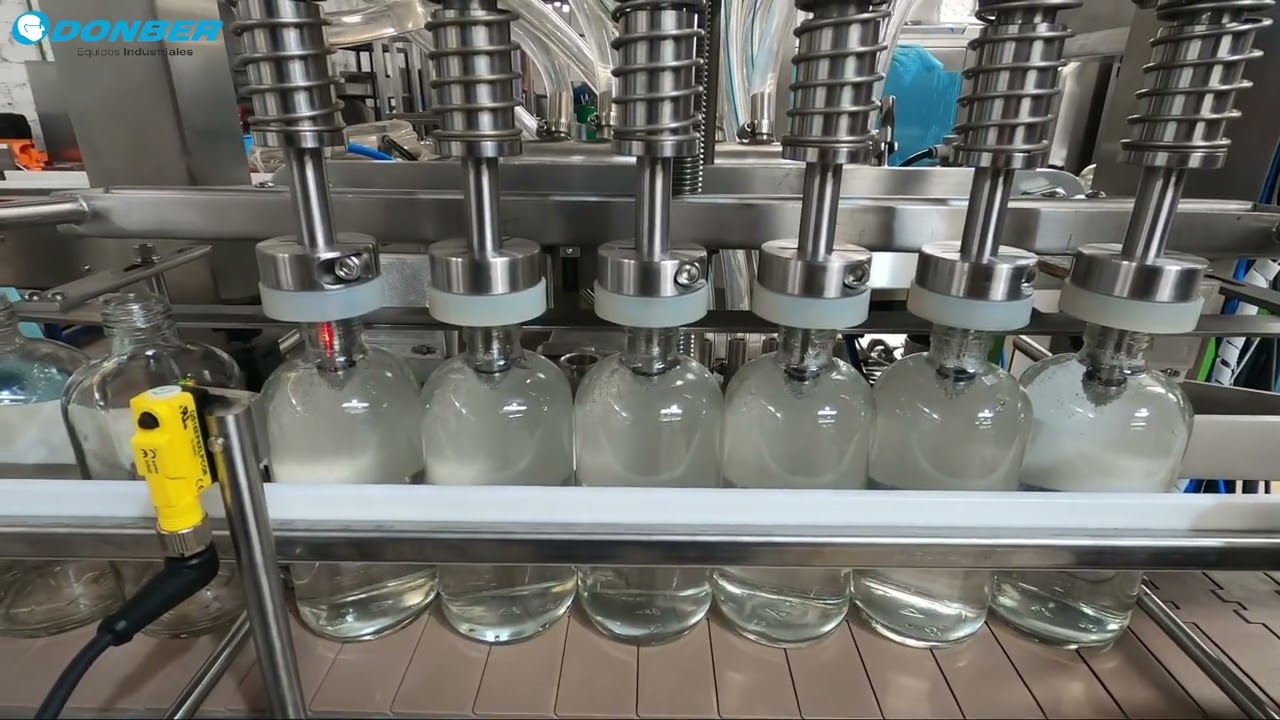 Llenadora Para Liquidos Modelo Door Marca Donber Equipos Industriales