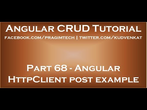 Angular project setup
