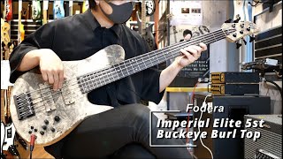 Video thumbnail for Fodera | Imperial Elite 5st Buckeye Burl Top by 三木楽器 / MIKIGAKKI 公式チャンネル