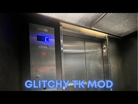Glitchy Freshly Modded TK Traction Elevators | Arntzen Hall | WWU | Bellingham, WA