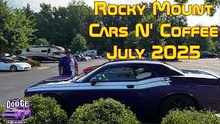 1st meeting of Cars N Coffee Rocky Mount NC!