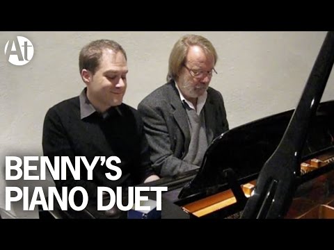 ABBA Benny Andersson 'Money' piano duet at Mono Music Studio, Stockholm #unreleased #rare #album