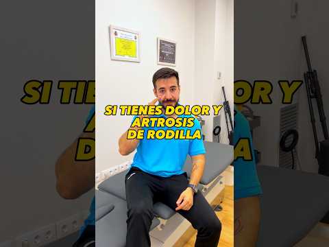 3 EJERCICIOS para ARTROSIS RODILLA (muy fáciles) FASE 1 #artrosisrodilla #fisioactivo