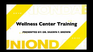 Wellness Center Training | UHS Virtual PD