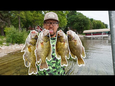 DISGUSTING Rock Bass Catch & Cook! (Is It Good?)