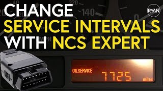 BMW  - How to change Service Intervals with NCS Expert