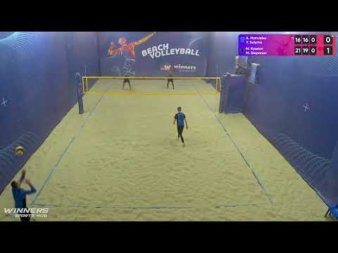 09:20 A. Matvieiev / Y. Sulyma - M. Kyselov / M. Stepanov 26.02.2023 | Winners Beach Volleyball