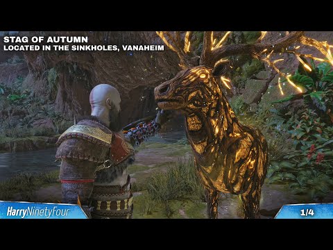 God of War Ragnarok - All Seasonal Stags Locations Guide (A Stag For All Seasons Walkthrough)
