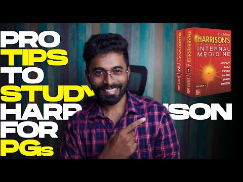 How to study Harrison's Medicine Book | PG | MBBS | Dr.JT