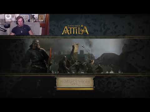 SAXONS VS HUNS - TOTAL WAR ATTILA (Best total war)