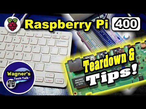 Raspberry Pi 400 Tips + Teardown: GPIO, Pi400 Setup, SSD Boot, Battery +more