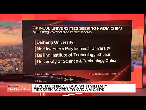 Nvidia Chips Sought by Chinese Labs With Military Ties