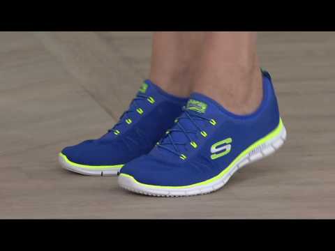 Skechers Bungee Slip-on Sneakers - Zen on QVC