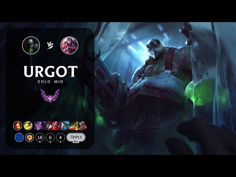 Urgot Mid vs Irelia - EUW Master Patch 13.12
